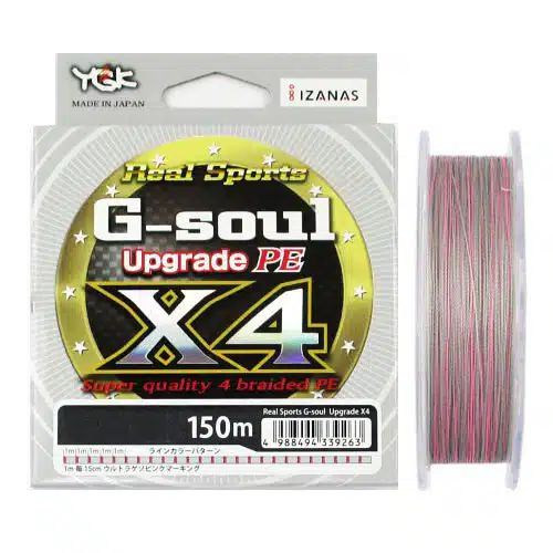 YGK G-Soul X4 Upgrade PE0.6 0.11mm