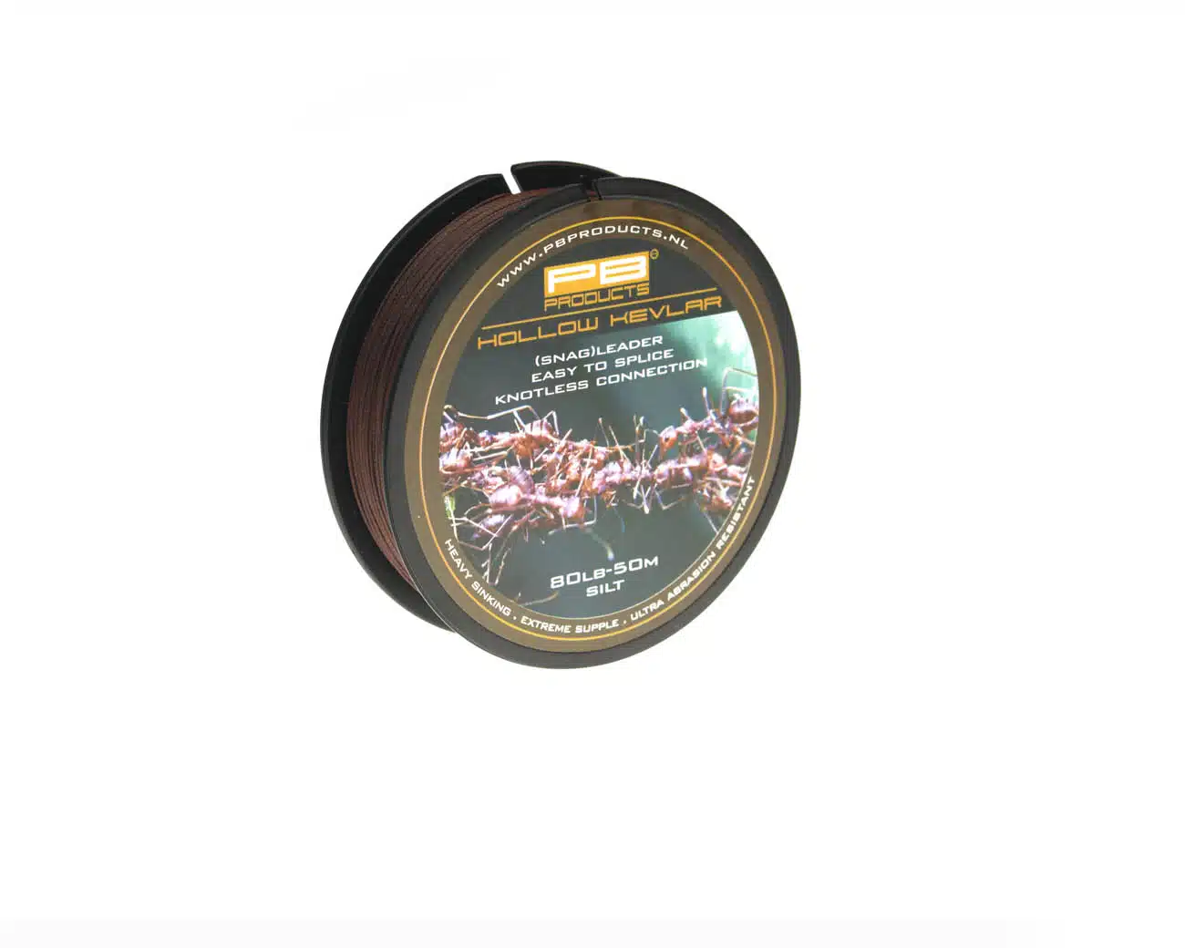 PB Hollow Kevlar 80lb Silt 50m