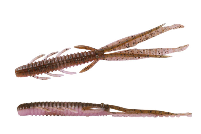 OSP Dolive Shrimp 4 GREEN PUMPKIN / PINK & RED FRAKE TW-155