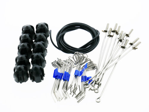 Gemini Long Grip Assembly Kit Long Tail Black