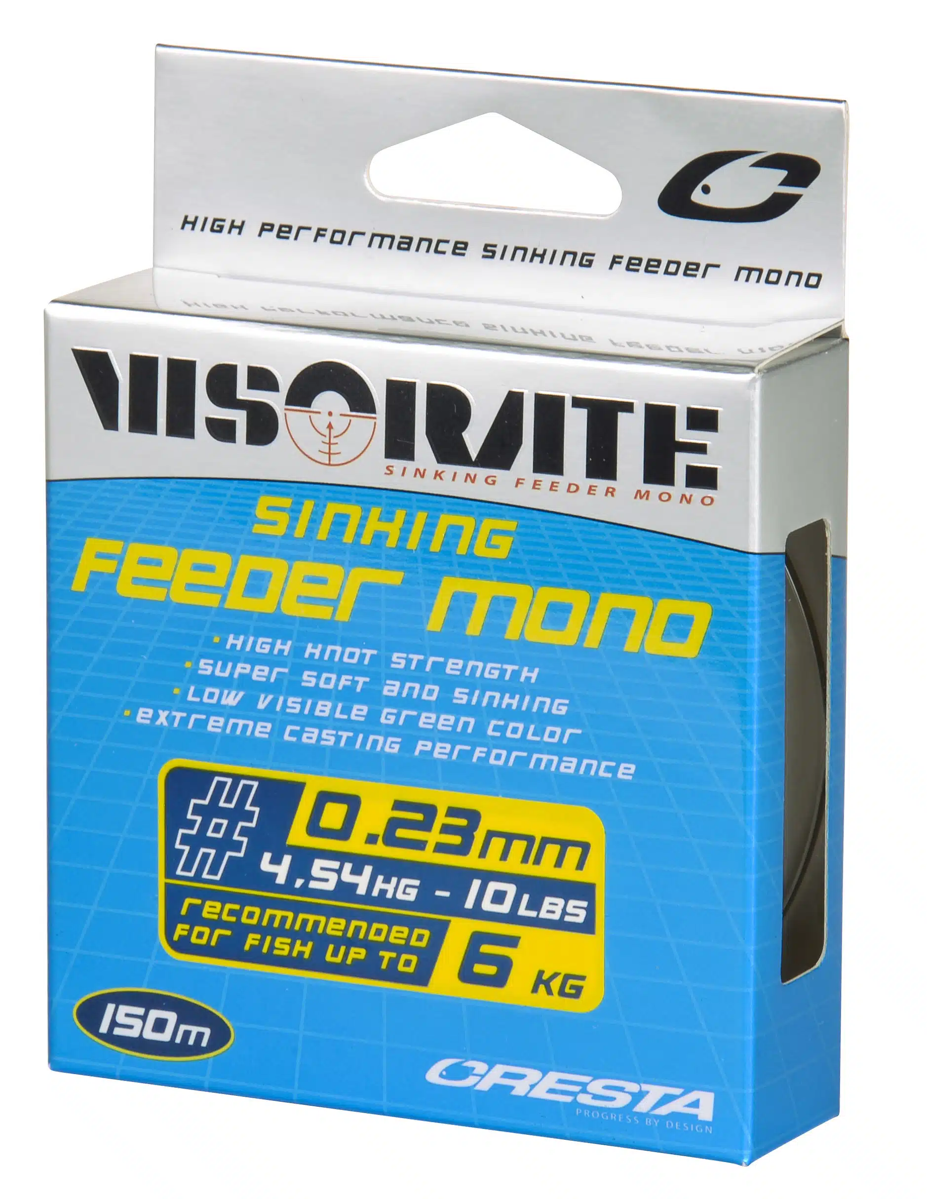 Cresta Visorate Sinking Feeder Mono 150m