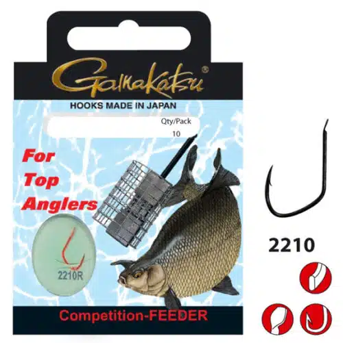 Gamakatsu Competition Feeder 2210R - Lijn lengte 75 cm