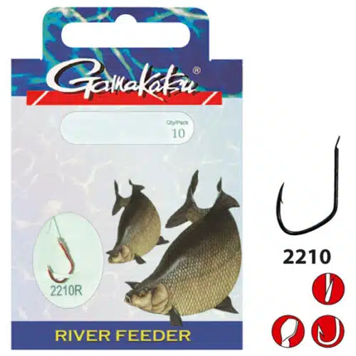 Gamakatsu River Feeder 2210R - Lijn lengte 100 cm