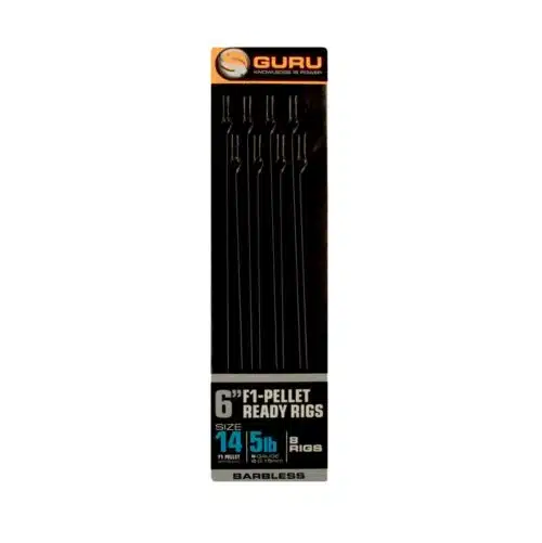 Guru F1 Pellet Ready Rigs 15cm (weerhaakloos)