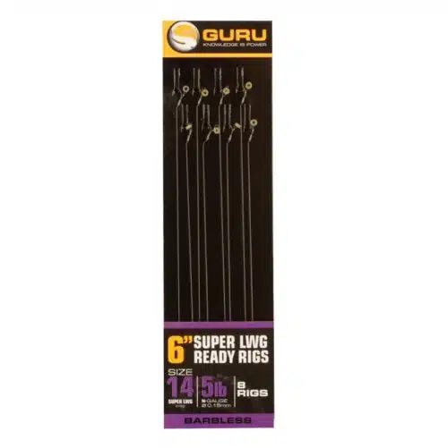 Guru Super LWG Ready Rigs 15cm (weerhaakloos)