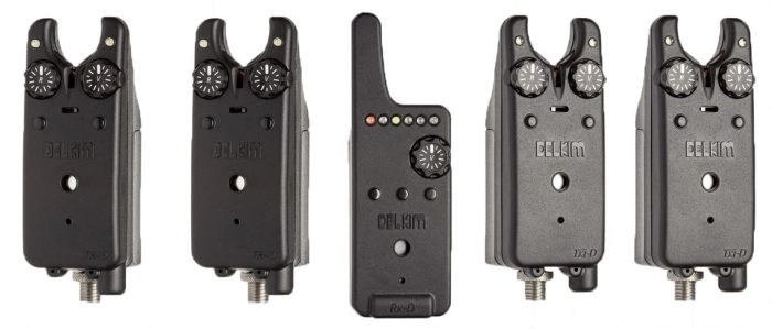 Delkim Txi-D Set 4 alarms + Receiver (Paars, Paars, Paars, Paars)