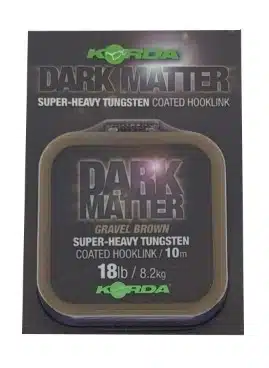 Korda Dark Matter Coated Hooklink Gravel Brown 10m