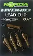 Korda Hybrid Lead Clip Clay 8pcs