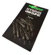 Korda Hybrid Lead Clip QC Weed/Silt 8pcs