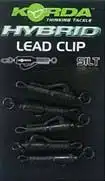 Korda Hybrid Lead Clips Silt 8pcs