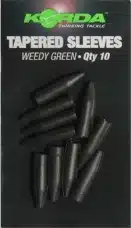 Korda Tapered Sleeves Weedy Green 10pcs