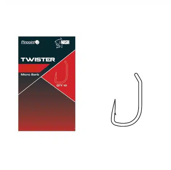 Nash Pinpoint Twister Micro Barb 10pcs