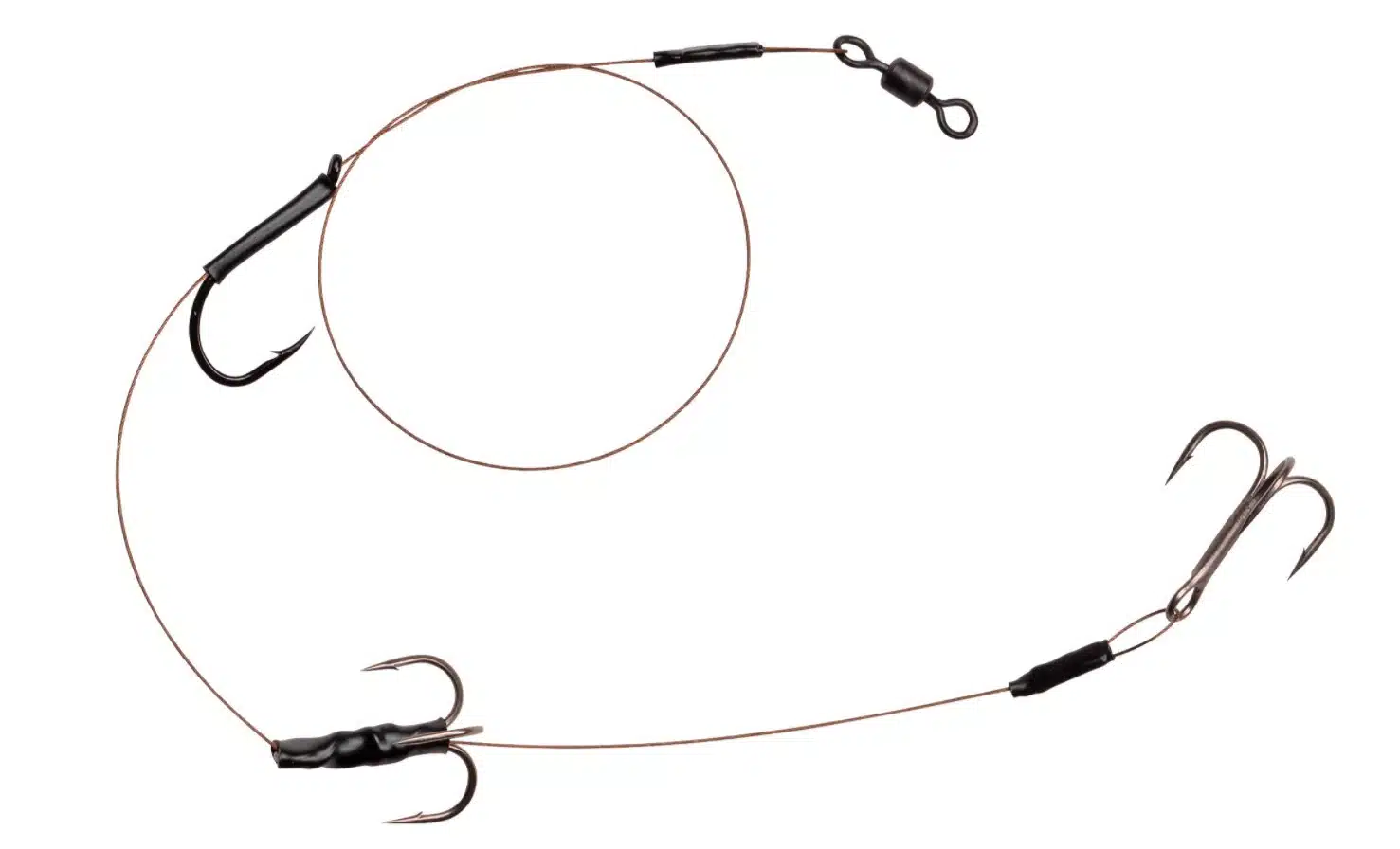 Spro HD Baitfish Rig 7x7 Wire 2 Treble 13B+1 Hook - Afbeelding 2