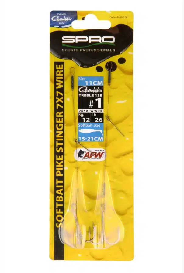 Spro Softbait Pike Stinger 7X7 Wire
