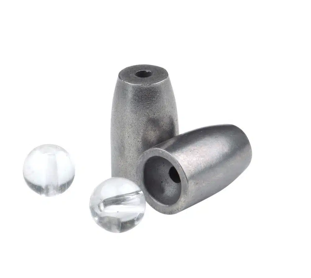 Spro Stainless Steel Bullet Sinkers + Glass Beads - Afbeelding 2