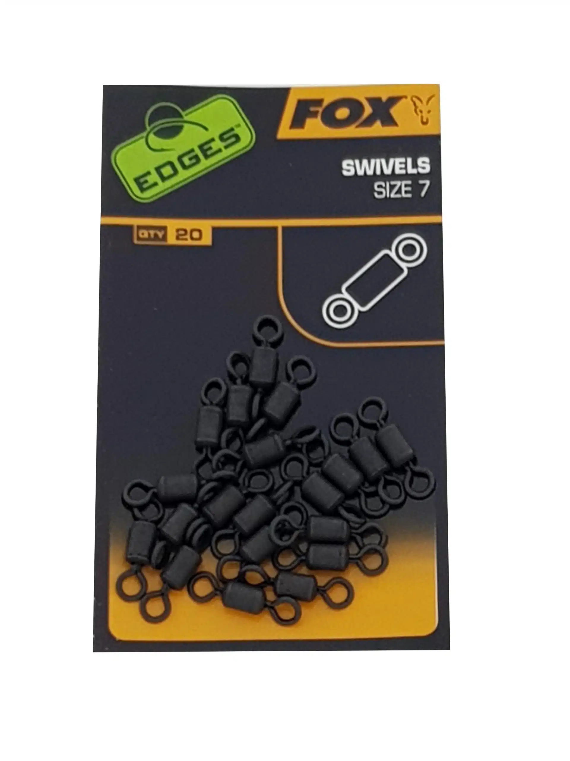 Fox Edges Swivels Size 7