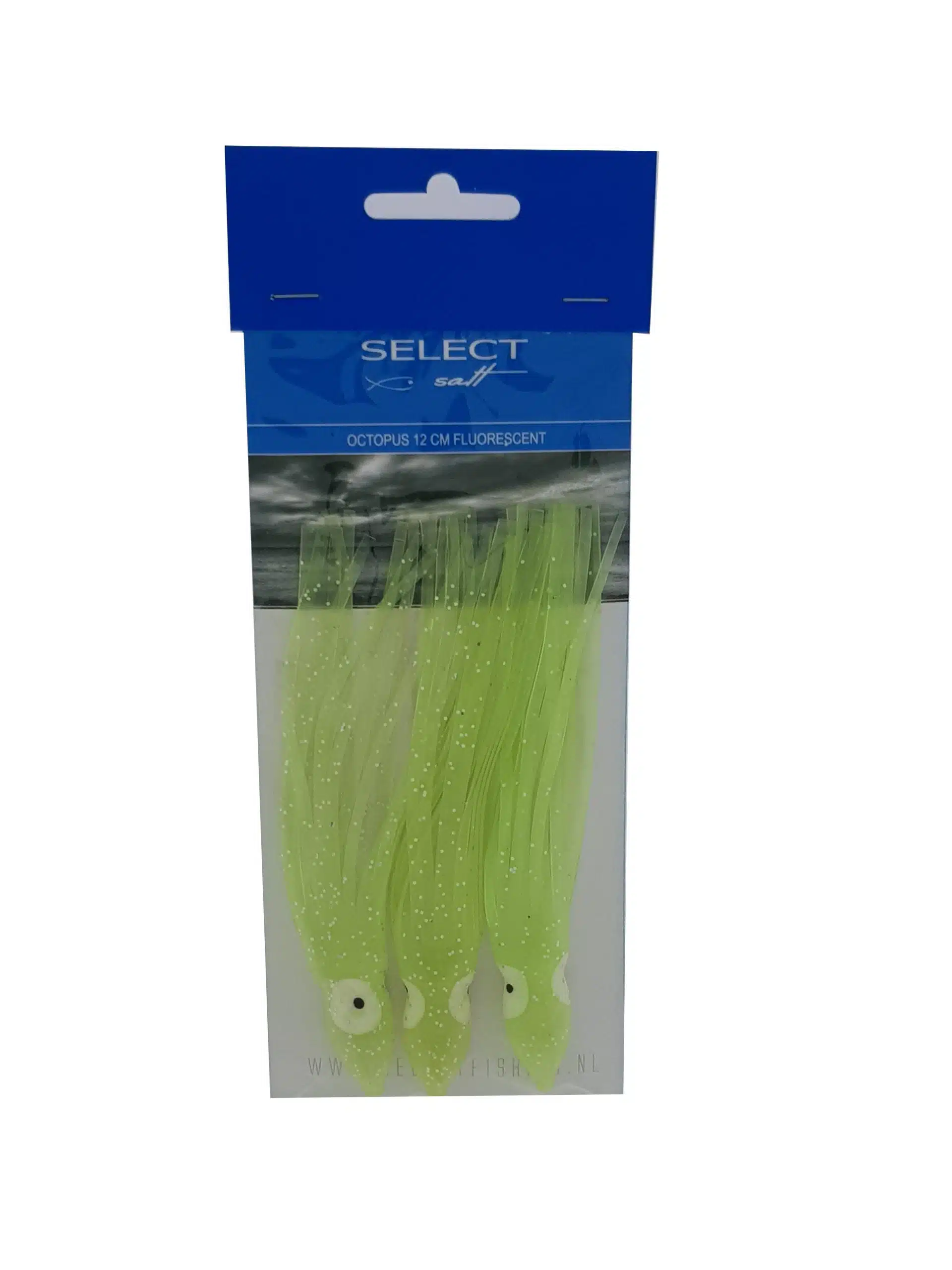 Select Octopus 12 cm fluorescerend groen 10x3 - Afbeelding 2