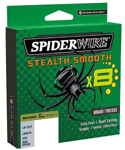 Spiderwire Stealth Smooth Braid 8 150m Mos-groen