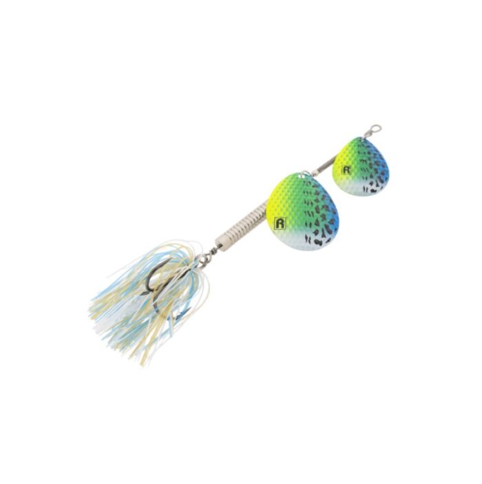 Dr. Skirt Heavy Tandem Spinner 27gr  Blade #5 and #7 - Afbeelding 5