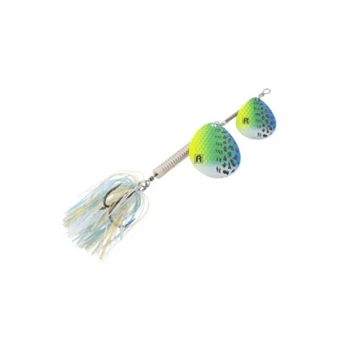 Dr. Skirt Heavy Tandem Spinner 27gr  Blade #5 and #7 - Afbeelding 5