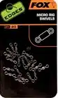 Fox Edges Micro Rig Swivels 20pcs