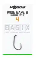 Korda Basix Wide Gape Barbless