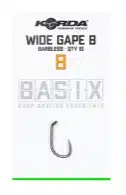 Korda Basix Wide Gape Barbless
