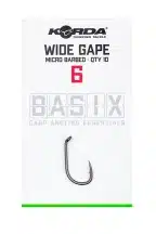 Korda Basix Wide Gape Micro Barbed