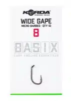 Korda Basix Wide Gape Micro Barbed
