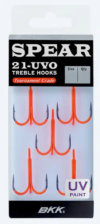 BKK Spear 21-UVO Treble Hook