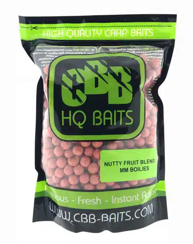 CBB HQ Baits Nutty Fruit Blend Boilie 1kg