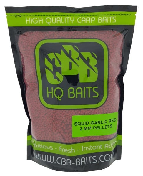 CBB HQ Baits Squid Garlic RR Pellet 1kg
