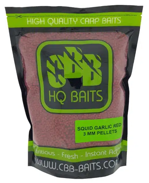 CBB HQ Baits Squid Garlic RR Pellet 1kg