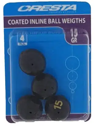 Cresta Coated Inline Ball Weights