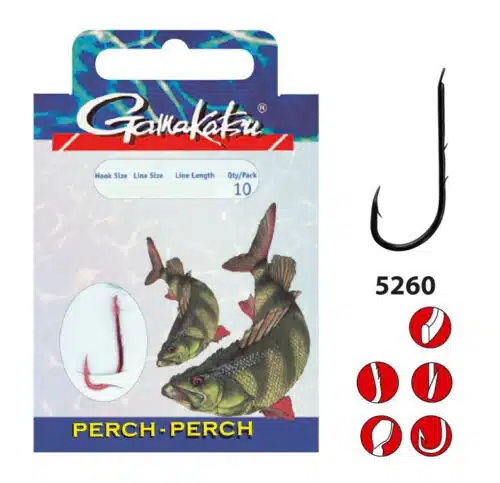 Gamakatsu Perch 5260R 50cm 10pcs