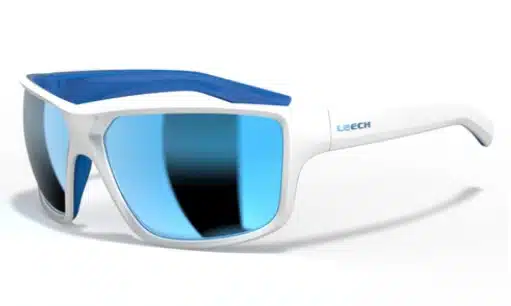 Leech X2 Arctic Wit Montuur Premium+ Blue