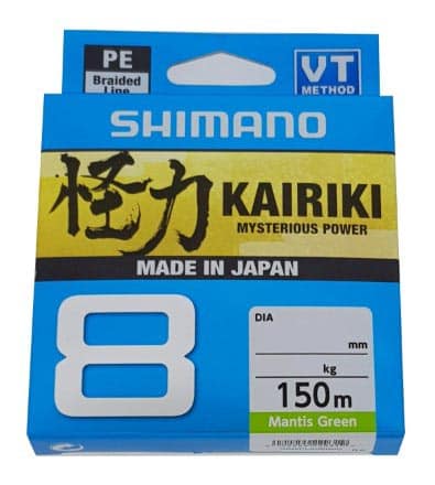 Shimano Kairiki 8 Mantis Green 150m