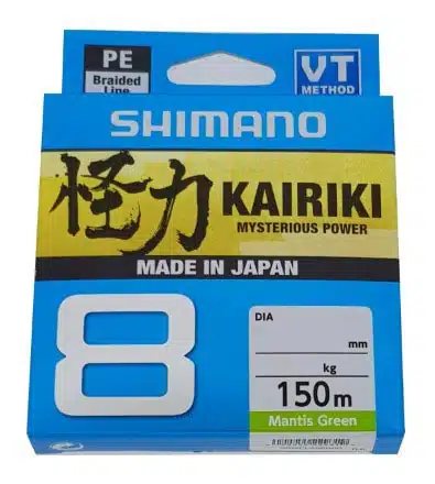 Shimano Kairiki 8 Mantis Green 150m