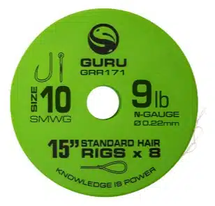 Guru Standard Hair Rigs 15" 8pcs