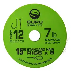 Guru Standard Hair Rigs 15" 8pcs - Afbeelding 2