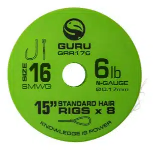 Guru Standard Hair Rigs 15" 8pcs - Afbeelding 4