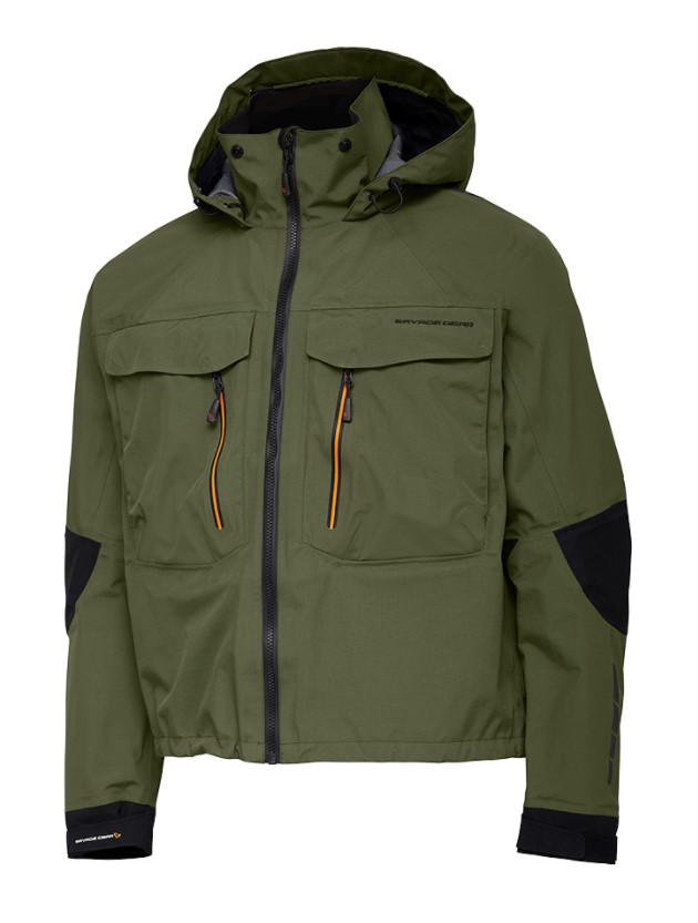 Savage Gear Wading Jacket Olive Green - Nipro Hengelsport