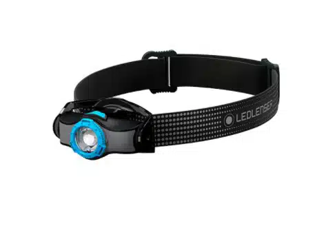 Ledlenser MH3 Outdoor Hoofdlamp Zwart Blauw 200 lumens