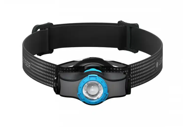Ledlenser MH3 Outdoor Hoofdlamp Zwart Blauw 200 lumens - Afbeelding 2