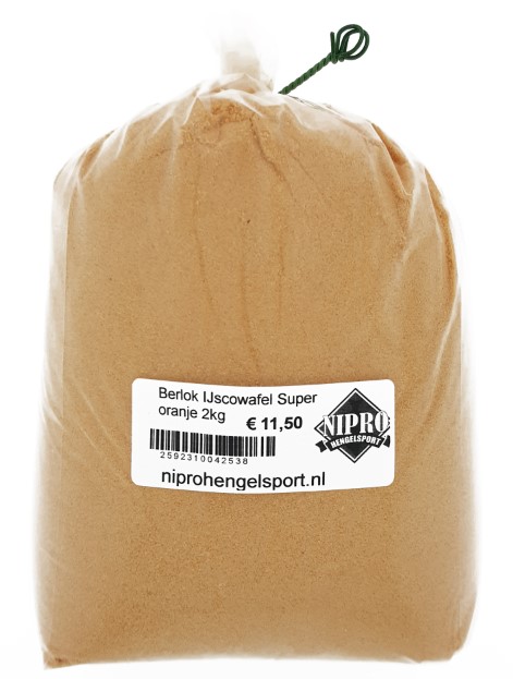 Berlok IJscowafel Super oranje 2kg