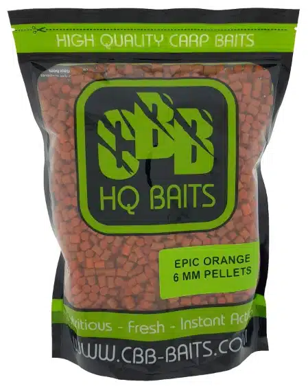 CBB HQ Baits Epic Orange Pellets