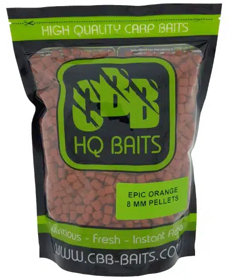 CBB HQ Baits Epic Orange Pellets
