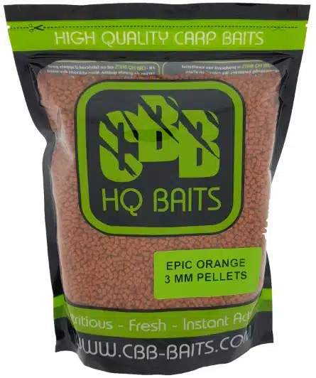 CBB HQ Baits Epic Orange Pellets