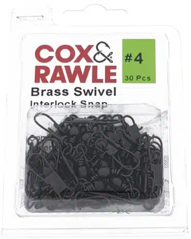 Cox & Rawle Brass Swivel Interlock Snap 30pcs