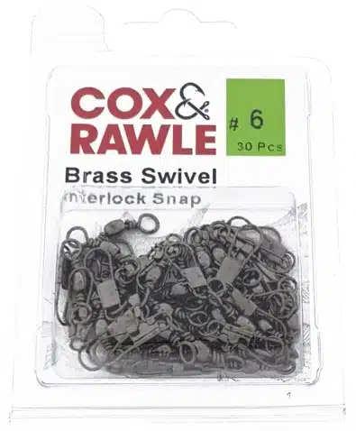 Cox & Rawle Brass Swivel Interlock Snap 30pcs